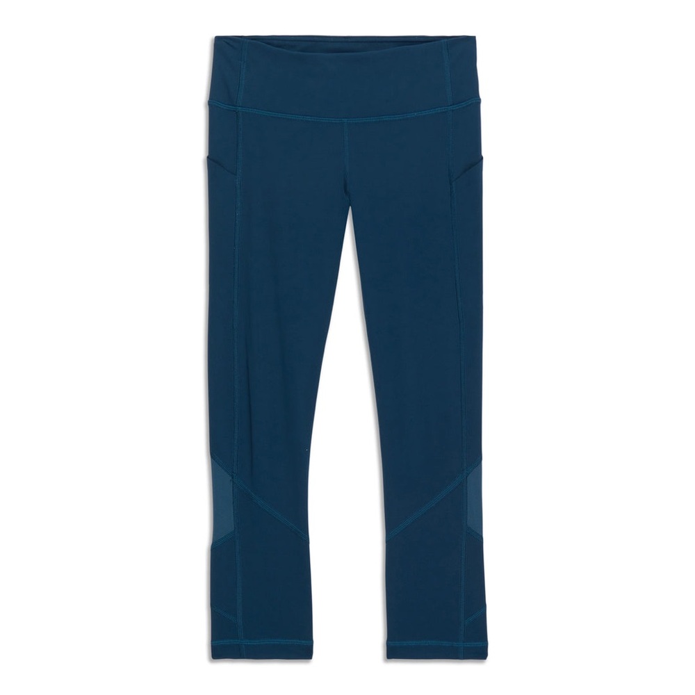 Lululemon Rival Pace Leggings Mid-Rise Crop Size 8